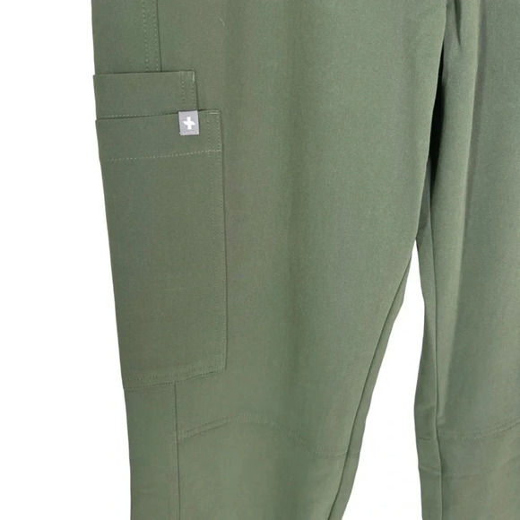 NEW Figs Axim Cargo Scrub Healthcare Uniform Drawstring Waist Pants Size S Tall - Picture 8 of 15